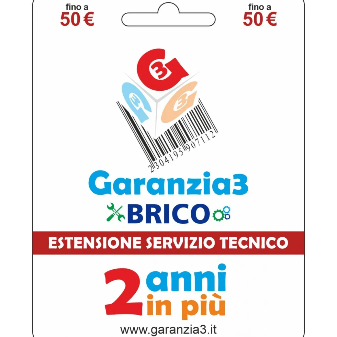 Estensione del Servizio Tecnico per 2 Anni fino a 50 Euro