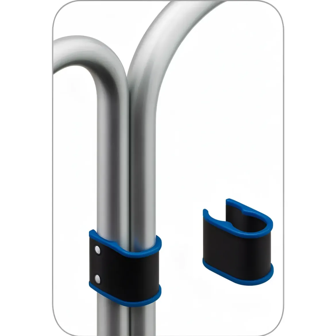 Facal Ponteggio Trabattello in Alluminio Pieghevole con Ruote 150x75