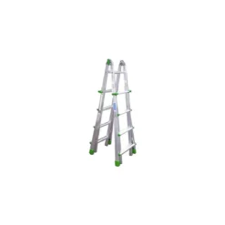 Facal Scala Telescopica 5 Gradini Metri Alluminio Multiuso Professionale Interno