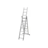 Facal Stilo Scala Alluminio 3x 7 Gradini Scaletta Allungabile Telescopica Cinte