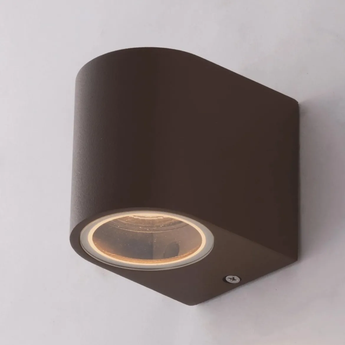 Faretto a Parete Applique da Esterno Punto Luce in Alluminio Bronzo