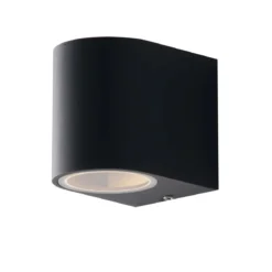 Faretto a Parete da Esterno Punto Luce Applique in Alluminio Antracite