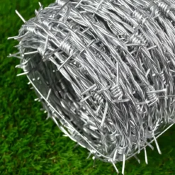 Filo Spinato Acciaio Zincato 200 Metri 1,7 mm per Recinzione Rete