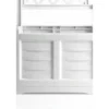 Fioriera Separé Bianco Griglia Effetto Legno 80x42,5 cm da Esterno