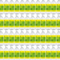 48 Flaconi 1L Bioetanolo con Citronella per Biocamini da Esterno