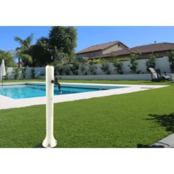 Fontana Bianca Per esterno in Polietilene h 100 cm