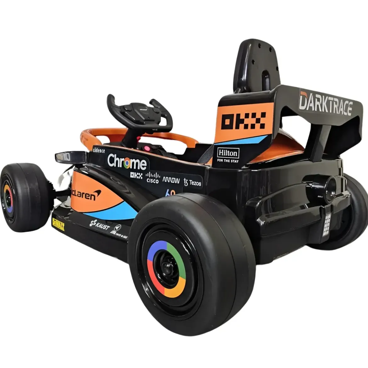 Formula 1 McLaren Nera 12V Macchina Elettrica per Bambini