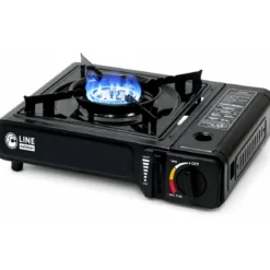 Fornello a Gas GPL Portatile 2,1 kW Valigetta Temperatura Regolabile