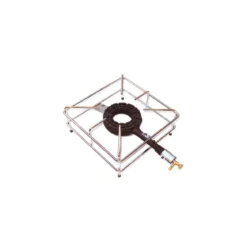 Fornellone Cromato a Gas 4 Piedi 40x40cm per Esterno