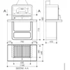 Forno a Carbonella Legna Cucina in Cemento Esterno Componibile Barbecue