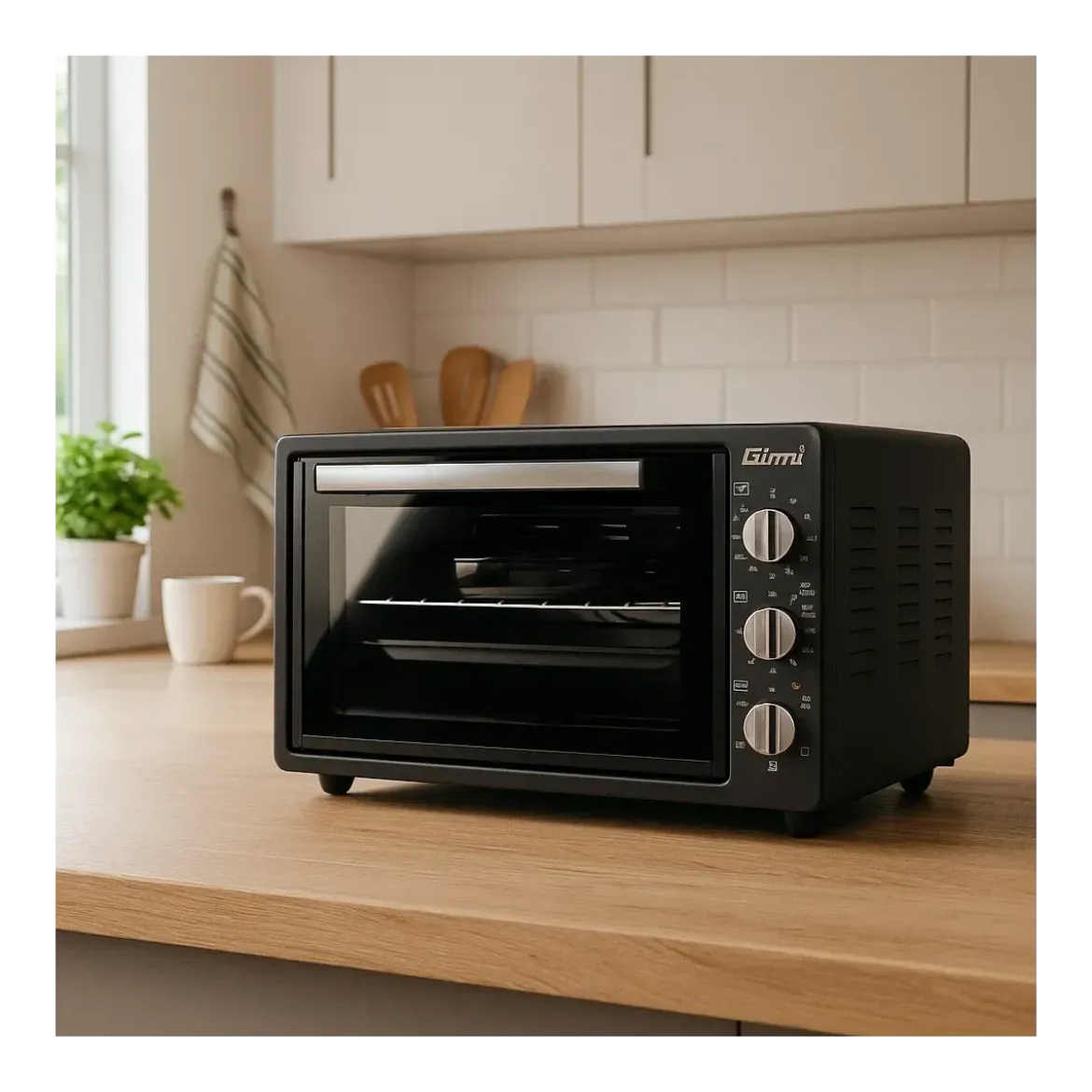 Forno Elettrico Antracite 1500W 37 Litri Ventilato Multifunzione