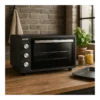 Forno Elettrico Antracite 1400W 45 Litri Ventilato Multifunzione
