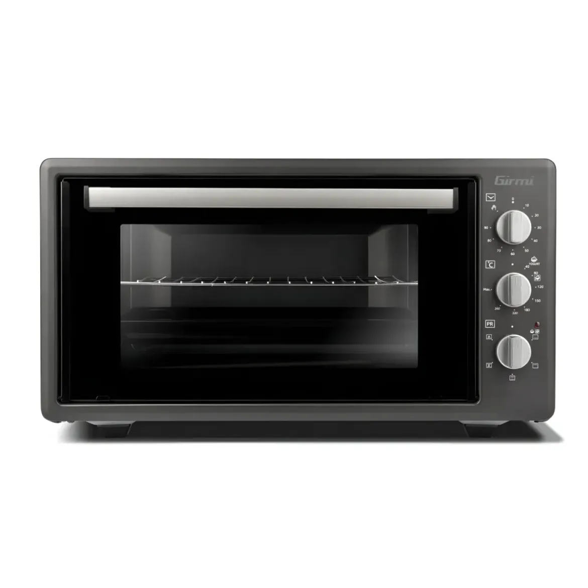Forno Elettrico Antracite 1400W 45 Litri Ventilato Multifunzione