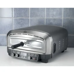 Forno Pizza Elettrico 2200W DCG 20L Pietra Refrattaria Digitale Timer
