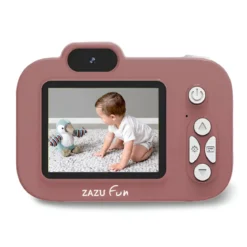 Fotocamera Digitale per Bambini Video HD 1080P Rosa Filtri Divertenti