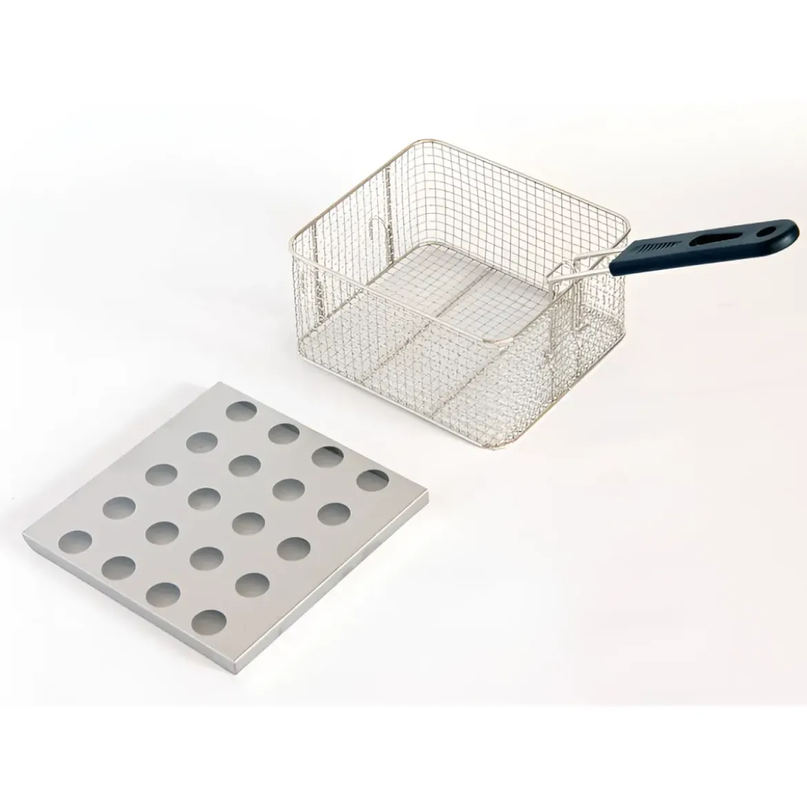 Friggitrice Acciaio Inox Capacità 5,5L Professionale 2560 W Catering