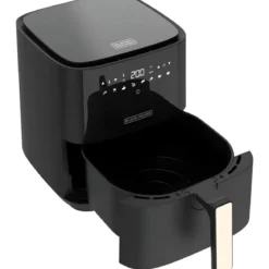 Friggitrice ad Aria Black & Decker 1450W 5L Digitale Antiaderente Nero
