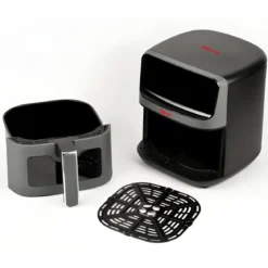 Friggitrice ad Aria Girmi 1500W 4,2L Digitale Timer 60 min Grigio