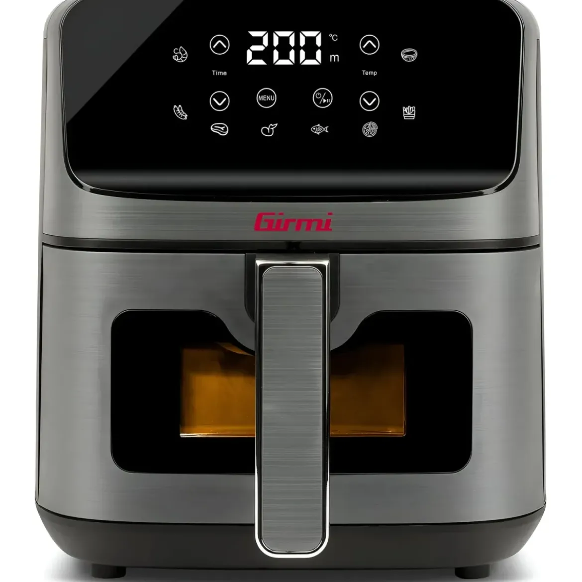 Friggitrice ad Aria Girmi 1500W 4,2L Digitale Timer 60 min Grigio