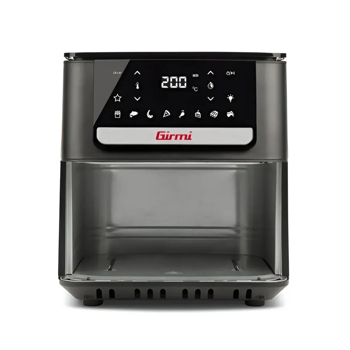 Friggitrice ad Aria Girmi 1700W 6,5L Griglia Regolabile Nero Digitale