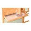 Gabbia Pollaio Casetta in Legno 5 - 8 Galline Voliera per Polli Volatili Faraone