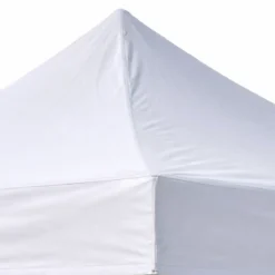 Gazebo a Fisarmonica in Alluminio 300x450 cm Bianco Impermeabile Borsa