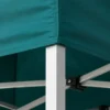 Gazebo a Fisarmonica in Alluminio 300x450 cm Verde Impermeabile Borsa