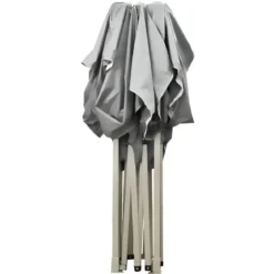 Gazebo da Giardino 2x2 a Fisarmonica Impermeabile Bianco con Sacca