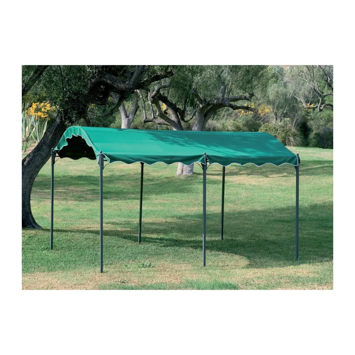 Gazebo 3x4 Carport PVC da Giardino Tendone Garage Box Auto Parcheggio Macchina