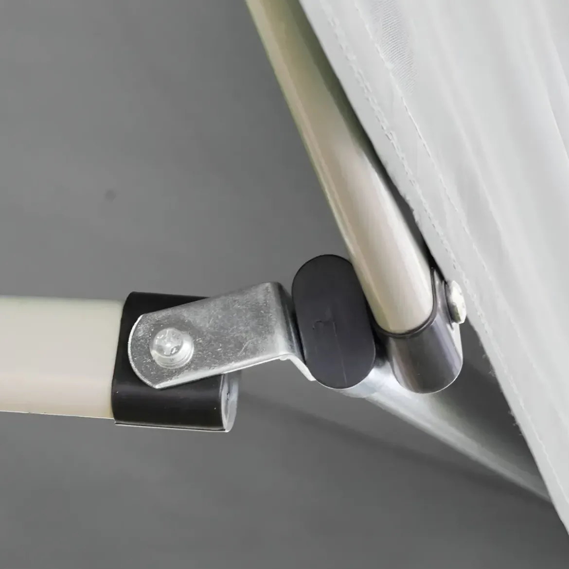 Gazebo 3x6 Chiusura Fisarmonica Impermeabile Bianco Altezza Regolabile
