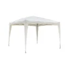 Gazebo 3x3 Ecru a Fisarmonica Impermeabile Richiudibile Portatile Pieghevole