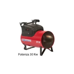 Generatore Aria Calda Gpl 30Kw Cannone a Gas Riscaldamento Termoventilatore