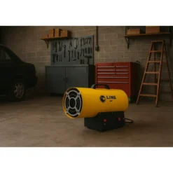 Generatore Aria Calda 15kW Portatile Gas Propano Combustione Diretta