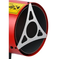 Generatore Aria Calda 10kW Ventilazione Elettrica 230V GPL Rosso