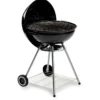 Giardino Barbecue Tondo 56cm Carbone Legna Carbonella Carrello Griglia Grigliata