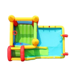 Gioco Castello Gonfiabile Acquatico per Bambini Con Blaster
