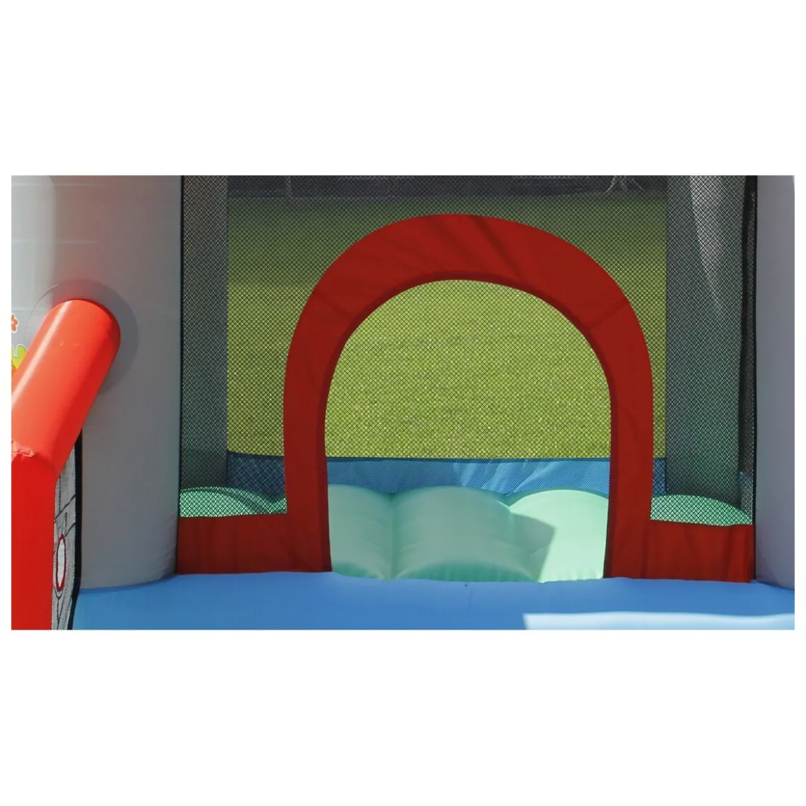 Gioco Castello Gonfiabile per Bambini Con Scivolo e Palline