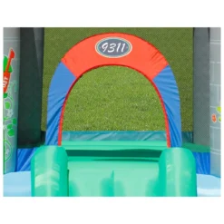 Gioco Castello Gonfiabile per Bambini Con Scivolo e Palline