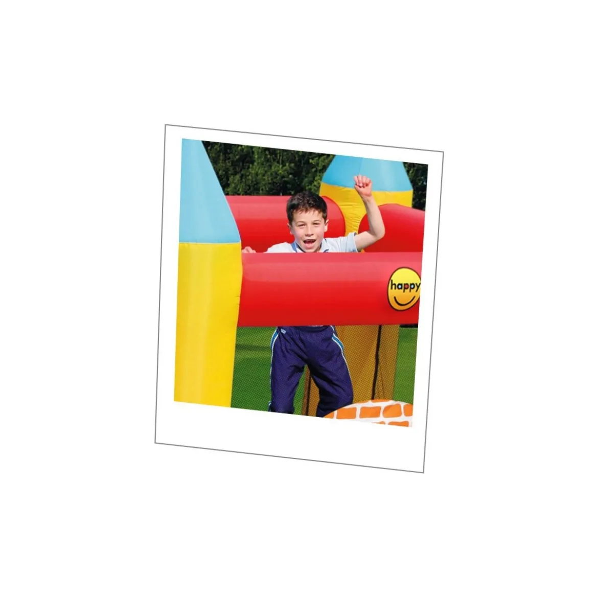 Gioco Gonfiabile Castello Saltarello Scivolo per Bambini Pompa Motore Gigante