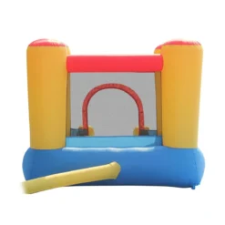Gioco Gonfiabile per Bambini Salterello con Scivolo Castello Gonfiatore Aria