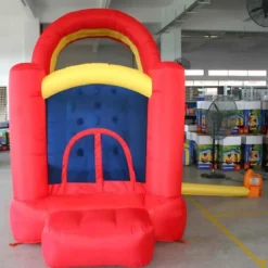 Gonfiabile per Bambini Castello Scivoli 600x215 con Gonfiatore Pompa