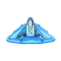 Gonfiabile per Bambini Scivoli Arrampicata Piscina Giochi Acqua Parco Acquatico