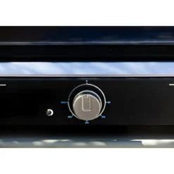 Griglia Elettrica 2500W Piastra Ghisa da Tavolo con Copertura Esterno