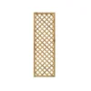 Grigliato Pannello 40x180 h cm Steccato in Legno da Terrazzo Giardino Rampicanti