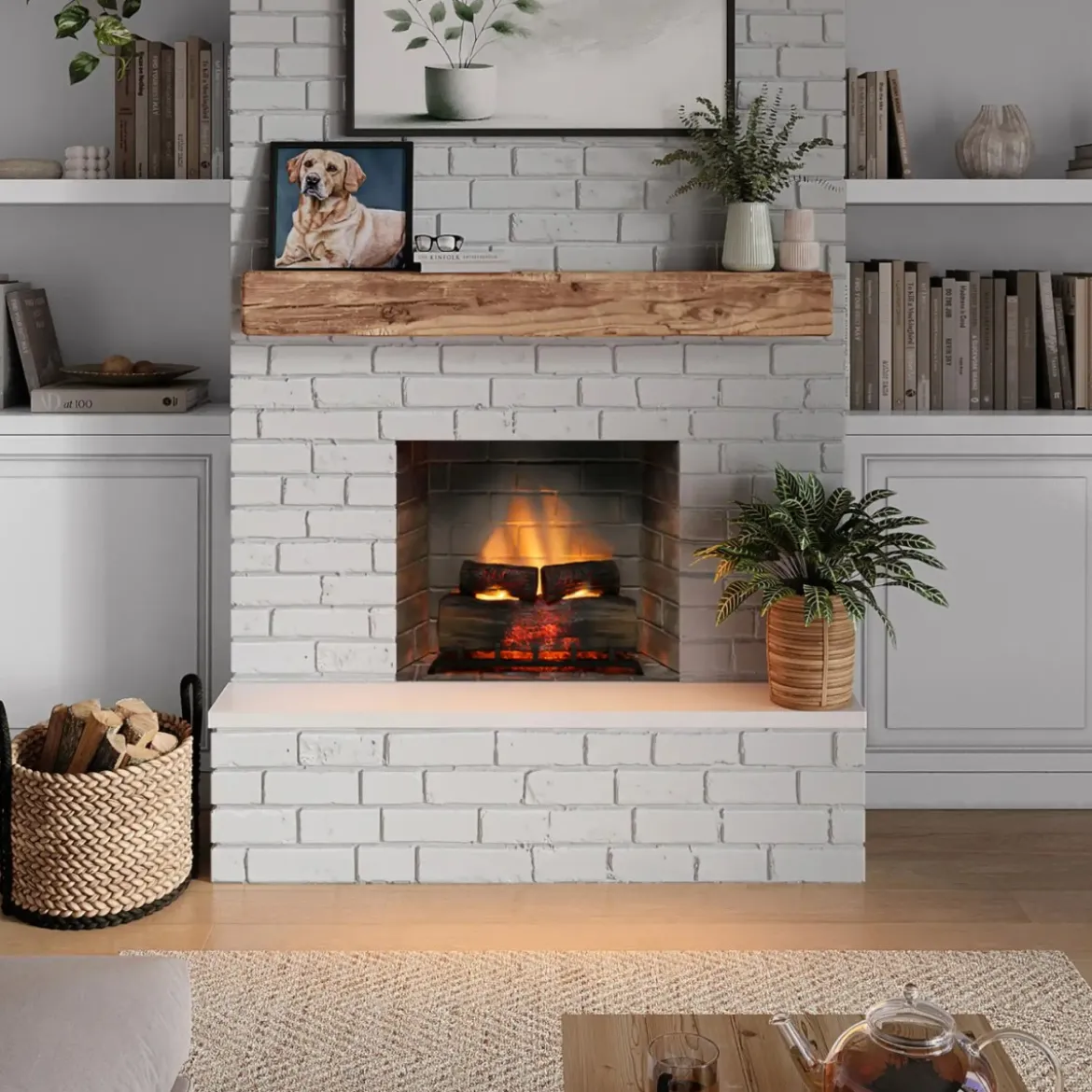 Inserto Camino Elettrico Tagu da Incasso Parete PowerFlame 2
