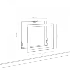 Inserto Camino Elettrico Tagu + Cornice da Incasso