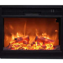 Inserto per Camino Elettrico Effetto Fuoco Realistico da Incasso Parete