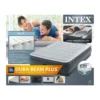 Intex Materasso Matrimoniale Floccato Letto con Pompa Materassino Gonfiabile