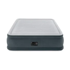 Intex Materasso Matrimoniale Floccato Letto con Pompa Materassino Gonfiabile