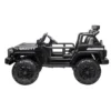 Jeep Elettrica Bambini 12V Gravity Nero Metallizzato 2 Posti Telecomando